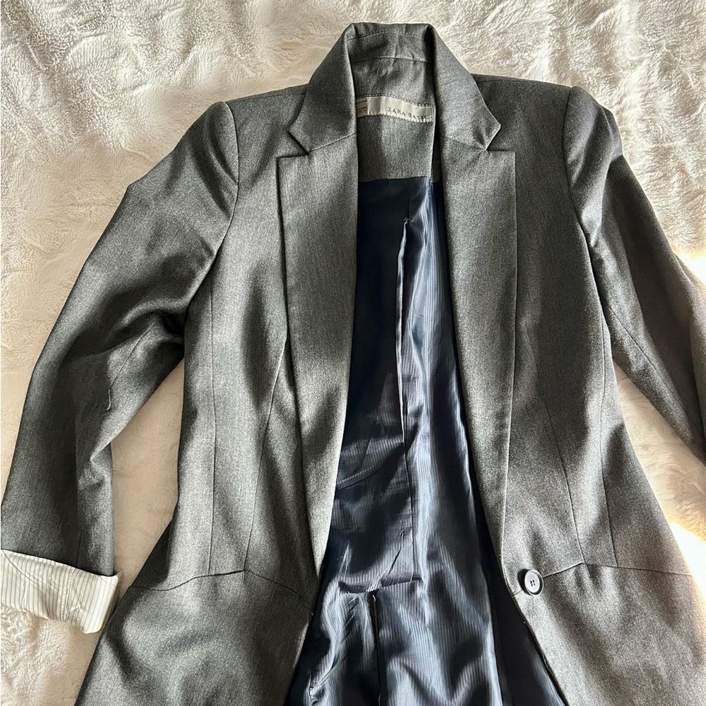 Dark grey blazer